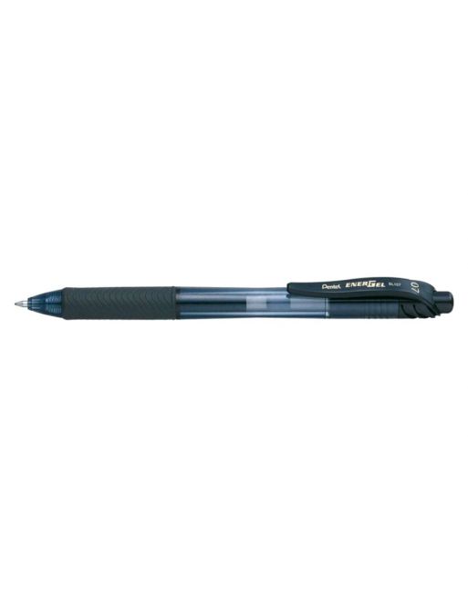 Bolígrafo Energel retráctil con punta de bola. schwarzblau Pentel 