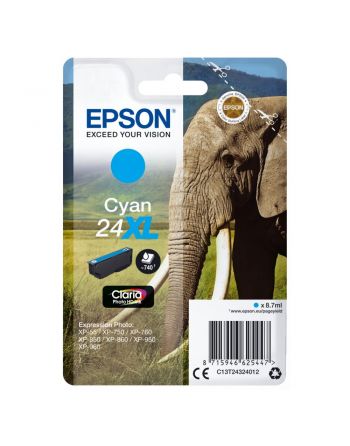 CARTUCHO EPSON 24XL CIAN...