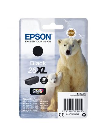 CARTUCHO EPSON 26XL NEGRO...