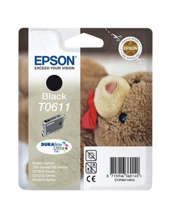 CARTUCHO EPSON T0611 NEGRO...